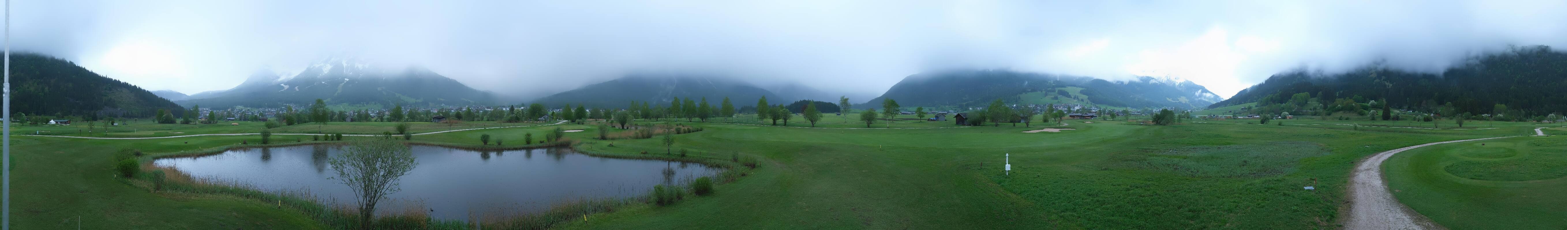 Archiv Foto Webcam Golfclub Zugspitze-Tirol Ehrwald-Lermoos