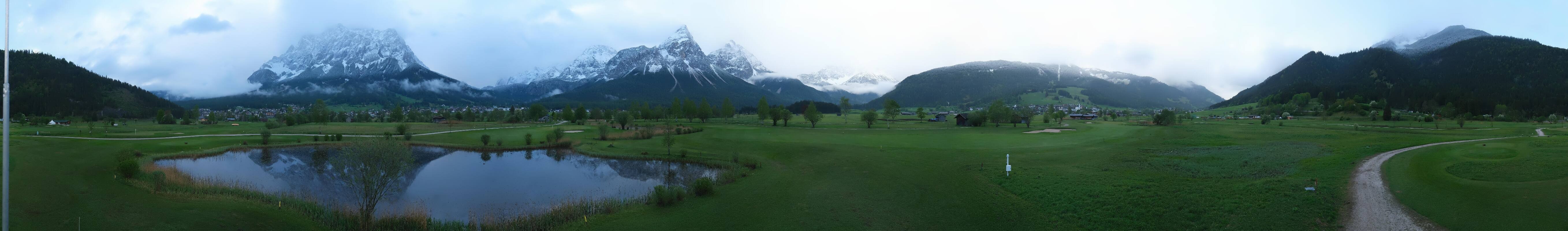 Archiv Foto Webcam Golfclub Zugspitze-Tirol Ehrwald-Lermoos