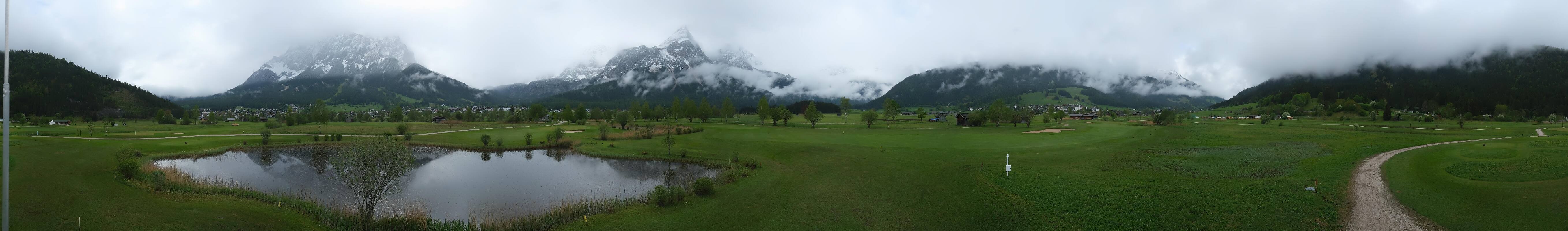 Archiv Foto Webcam Golfclub Zugspitze-Tirol Ehrwald-Lermoos