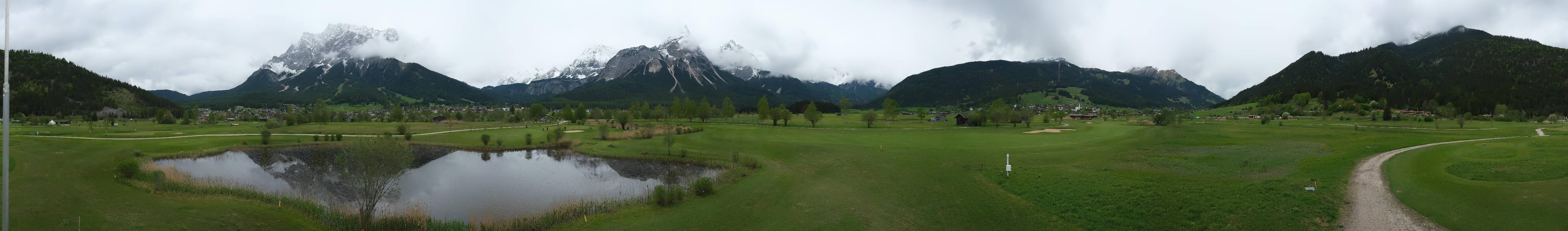Archiv Foto Webcam Golfclub Zugspitze-Tirol Ehrwald-Lermoos