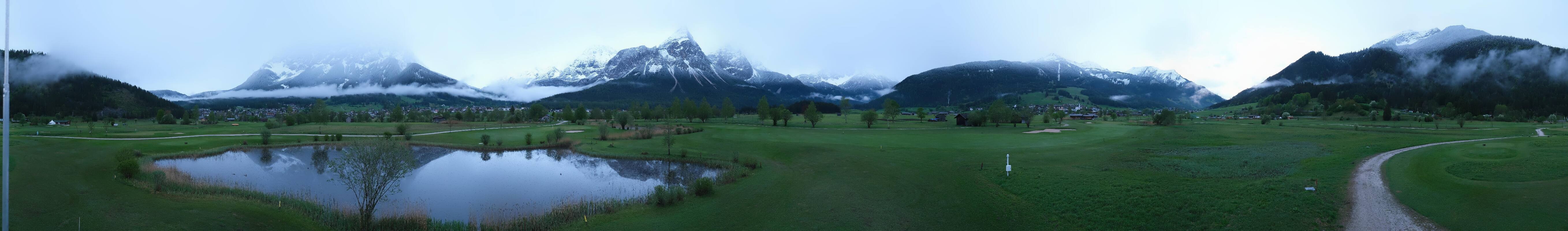 Archiv Foto Webcam Golfclub Zugspitze-Tirol Ehrwald-Lermoos
