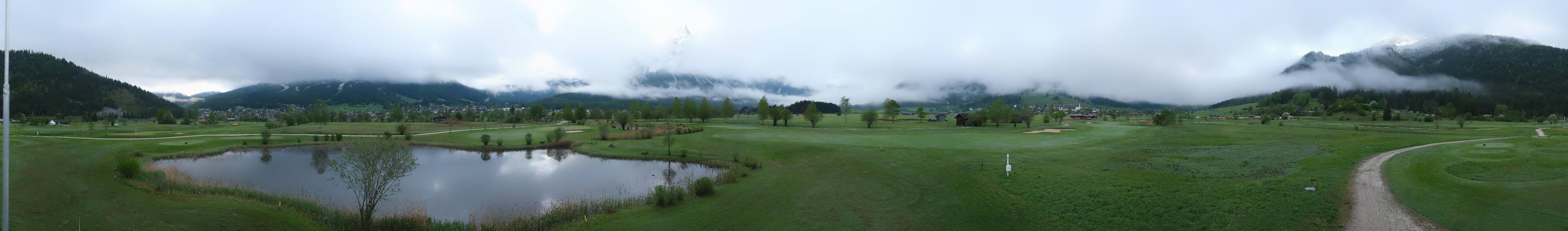Archiv Foto Webcam Golfclub Zugspitze-Tirol Ehrwald-Lermoos