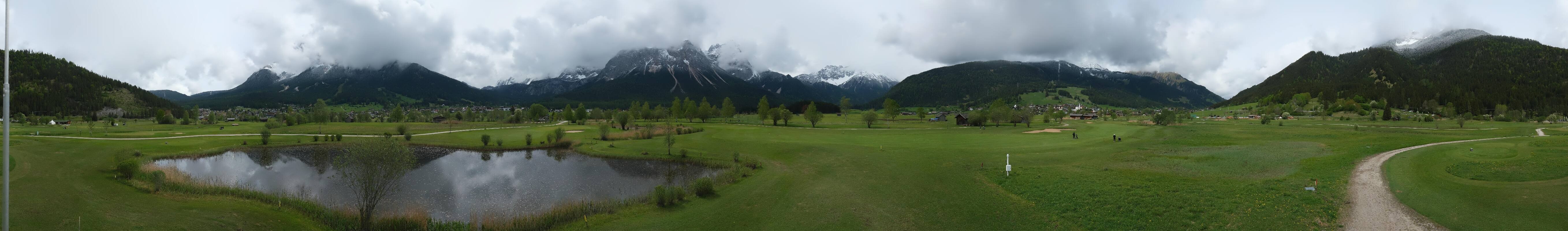 Archiv Foto Webcam Golfclub Zugspitze-Tirol Ehrwald-Lermoos