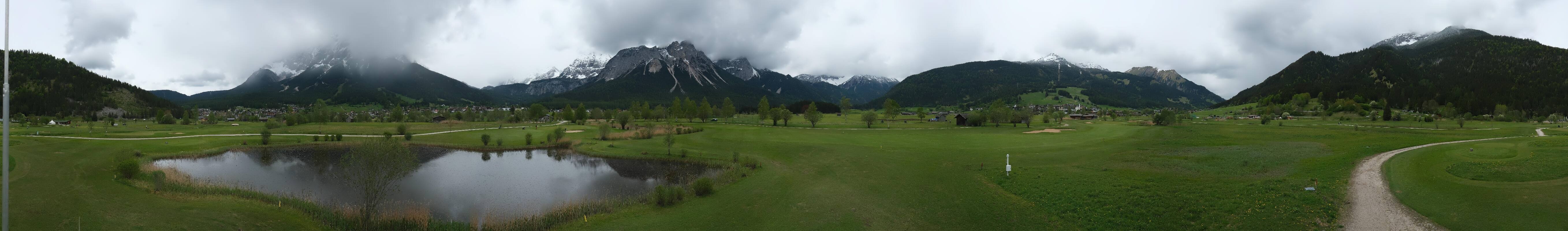Archiv Foto Webcam Golfclub Zugspitze-Tirol Ehrwald-Lermoos