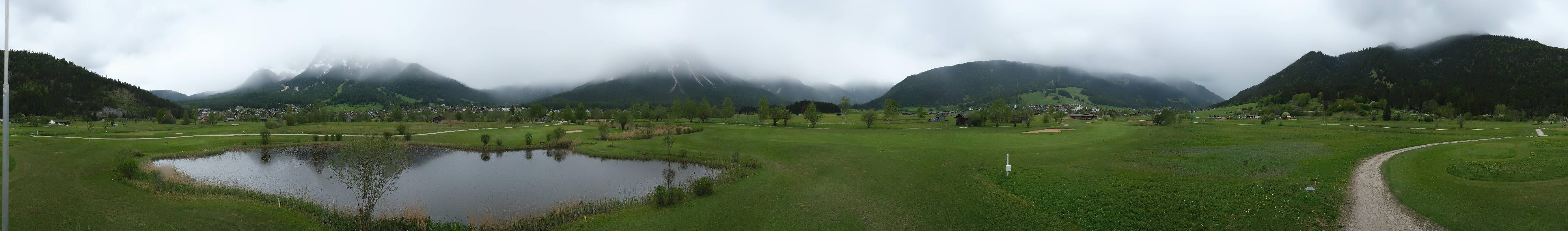 Archiv Foto Webcam Golfclub Zugspitze-Tirol Ehrwald-Lermoos