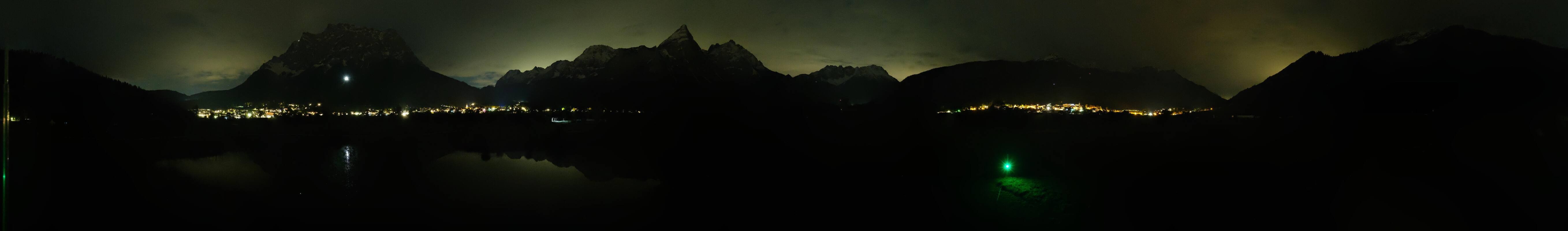 Archived image Webcam Ehrwald-Lermoos: Golf Club Zugspitze