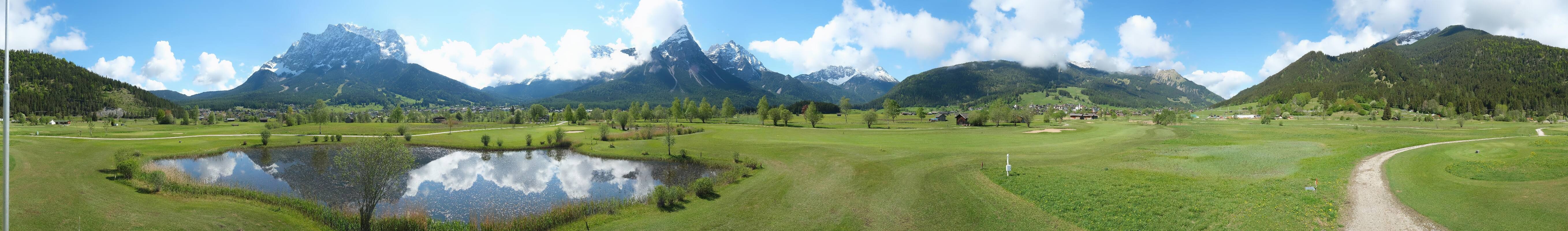 Archiv Foto Webcam Golfclub Zugspitze-Tirol Ehrwald-Lermoos