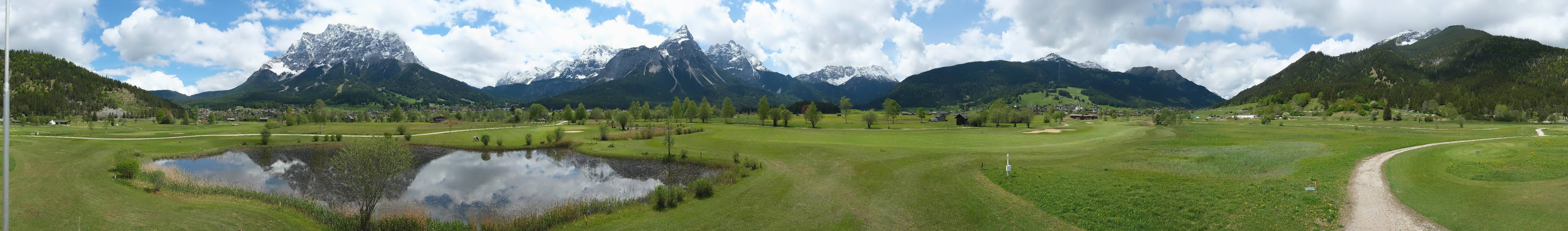 Archiv Foto Webcam Golfclub Zugspitze-Tirol Ehrwald-Lermoos
