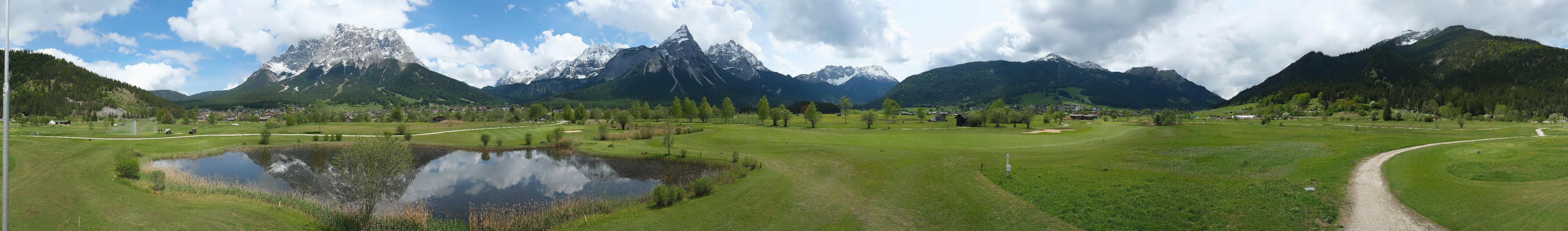 Archiv Foto Webcam Golfclub Zugspitze-Tirol Ehrwald-Lermoos