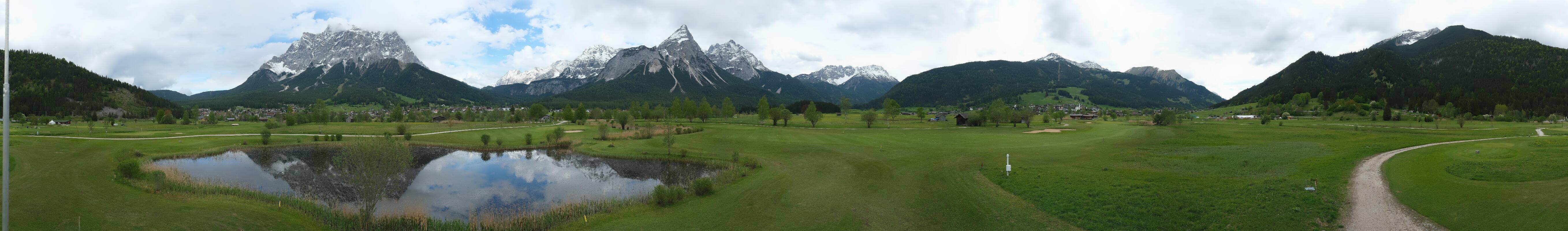 Archiv Foto Webcam Golfclub Zugspitze-Tirol Ehrwald-Lermoos