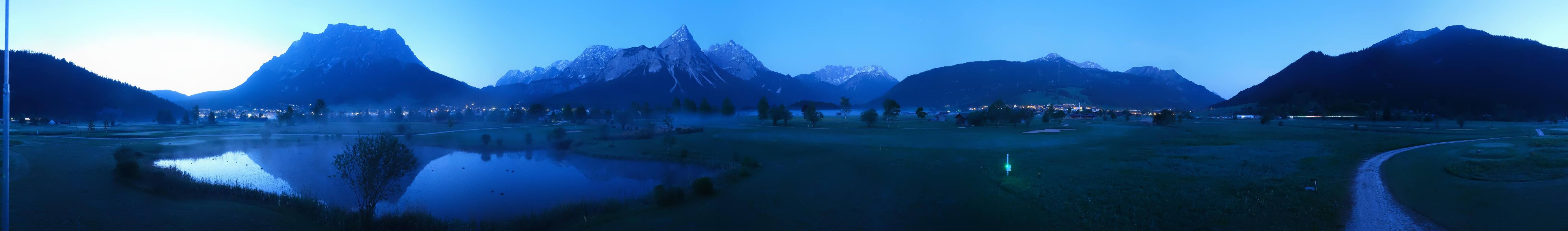Archiv Foto Webcam Golfclub Zugspitze-Tirol Ehrwald-Lermoos