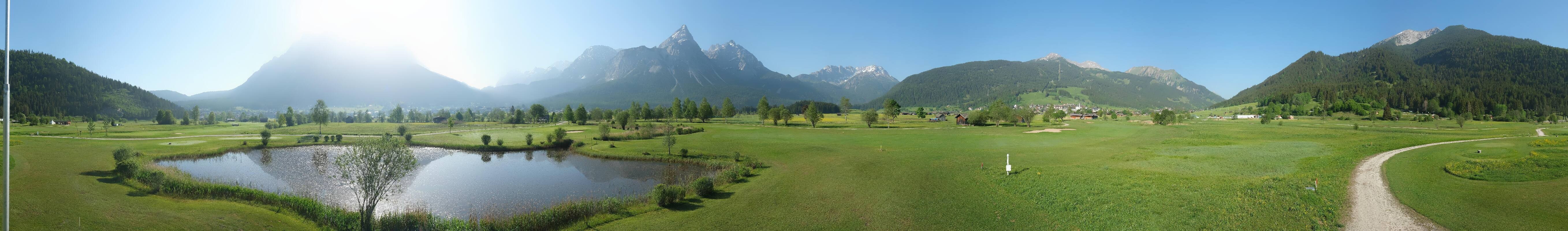 Archiv Foto Webcam Golfclub Zugspitze-Tirol Ehrwald-Lermoos