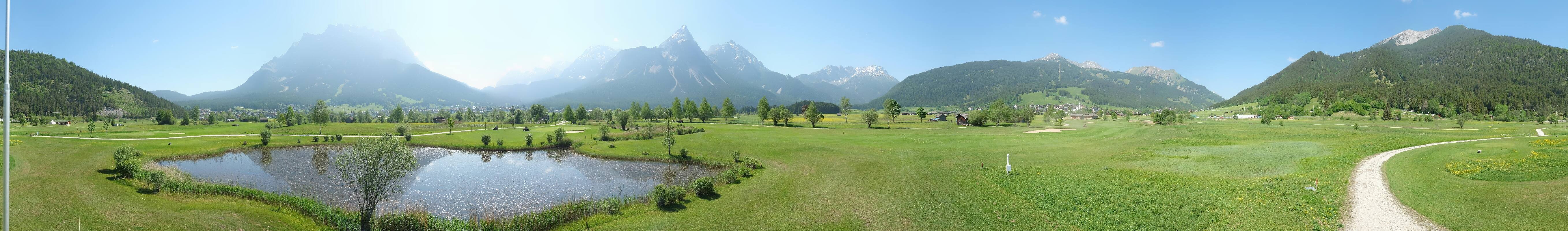 Archiv Foto Webcam Golfclub Zugspitze-Tirol Ehrwald-Lermoos