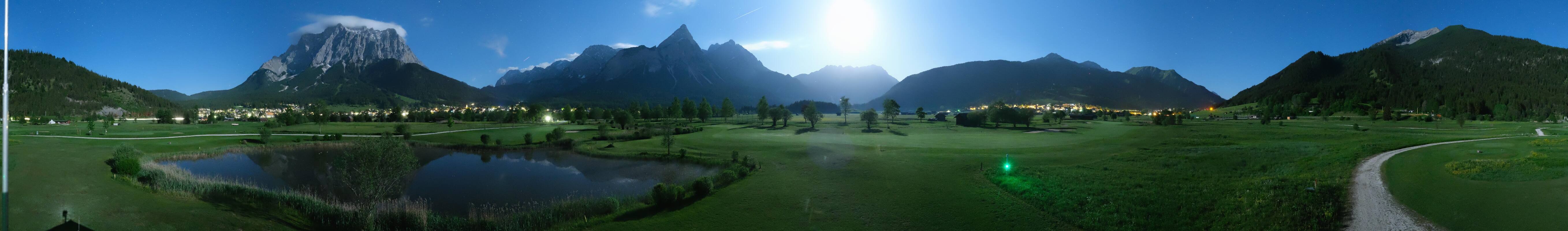 Archiv Foto Webcam Golfclub Zugspitze-Tirol Ehrwald-Lermoos