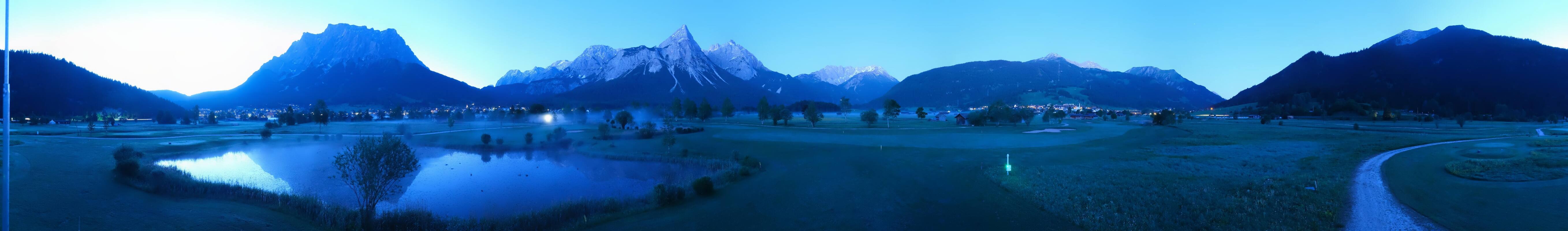 Archiv Foto Webcam Golfclub Zugspitze-Tirol Ehrwald-Lermoos