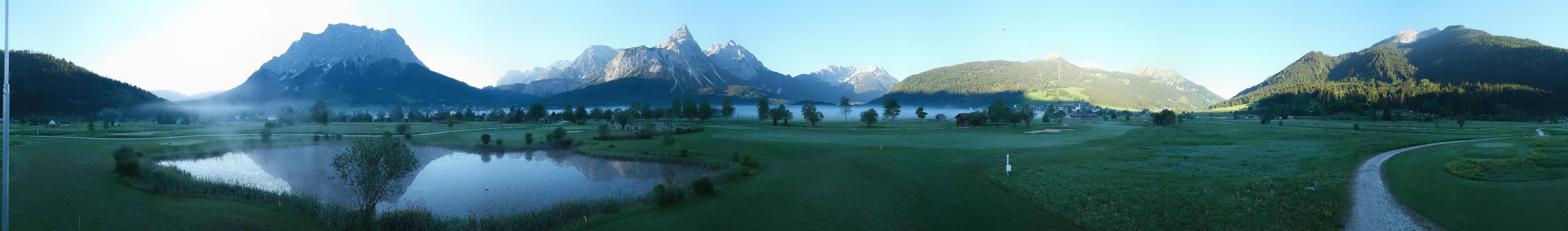 Archiv Foto Webcam Golfclub Zugspitze-Tirol Ehrwald-Lermoos