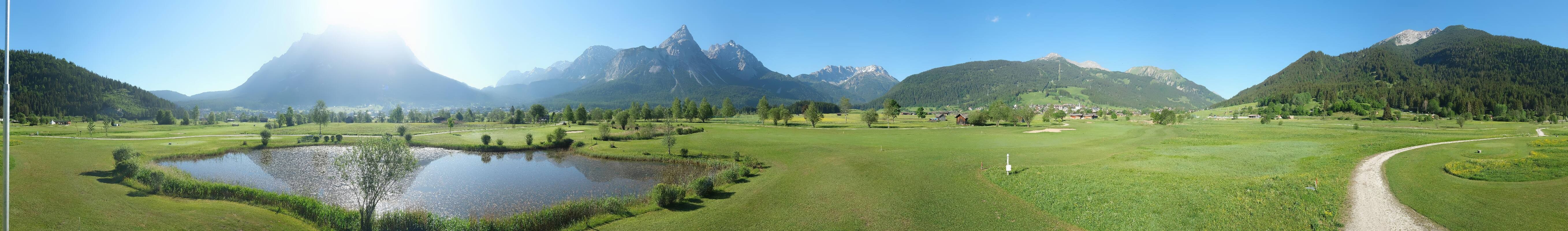 Archiv Foto Webcam Golfclub Zugspitze-Tirol Ehrwald-Lermoos