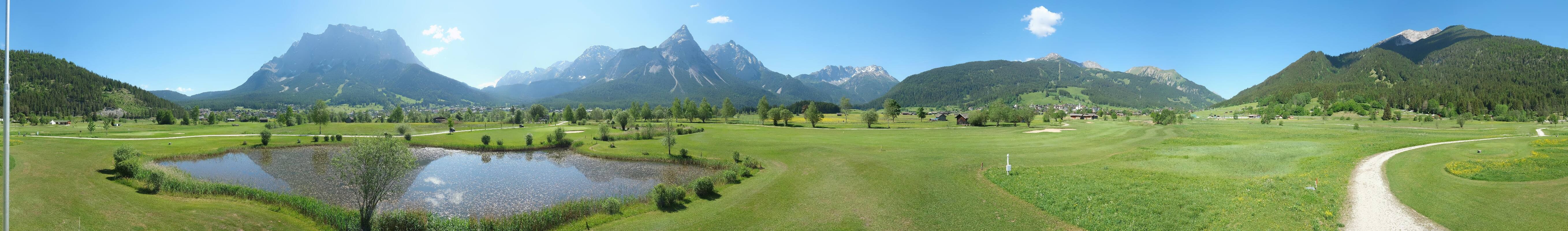Archiv Foto Webcam Golfclub Zugspitze-Tirol Ehrwald-Lermoos