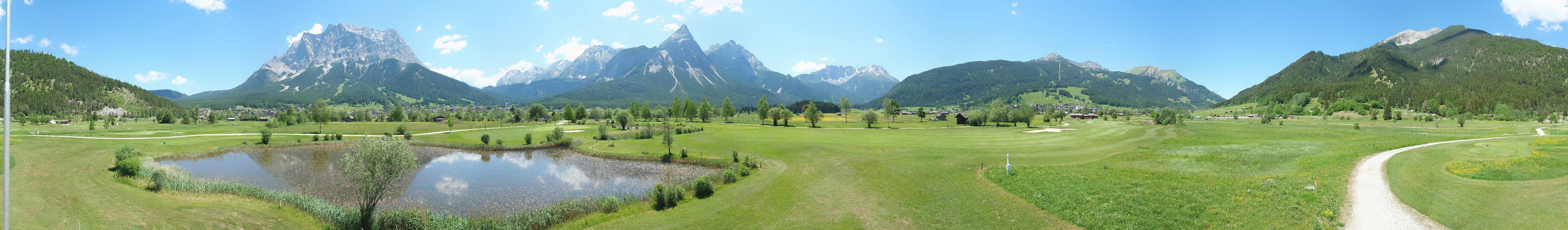 Archiv Foto Webcam Golfclub Zugspitze-Tirol Ehrwald-Lermoos