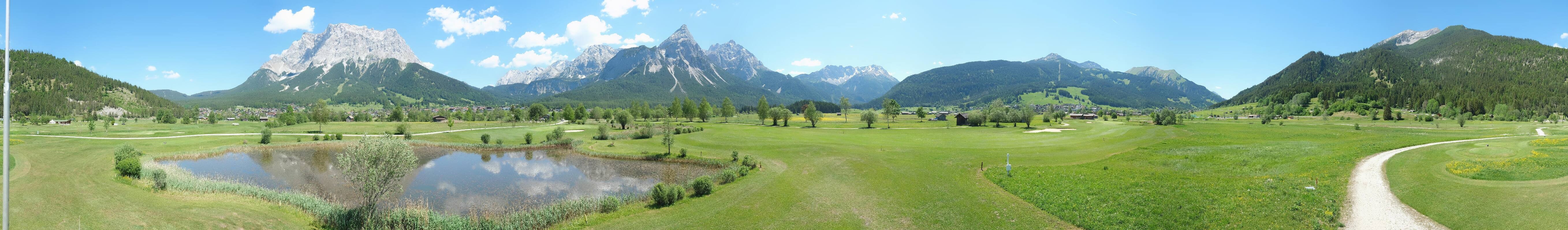 Archiv Foto Webcam Golfclub Zugspitze-Tirol Ehrwald-Lermoos