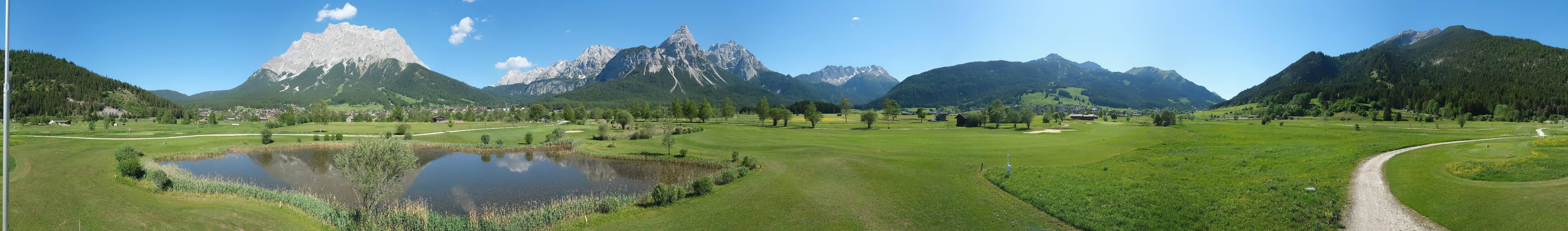 Archiv Foto Webcam Golfclub Zugspitze-Tirol Ehrwald-Lermoos