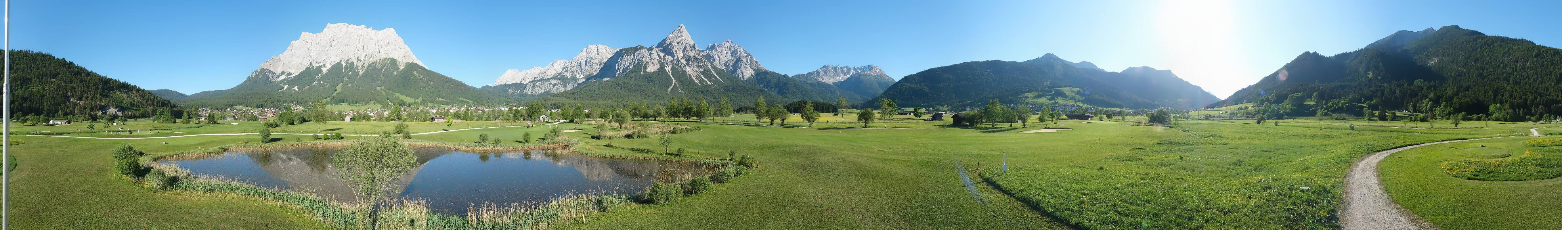 Archiv Foto Webcam Golfclub Zugspitze-Tirol Ehrwald-Lermoos