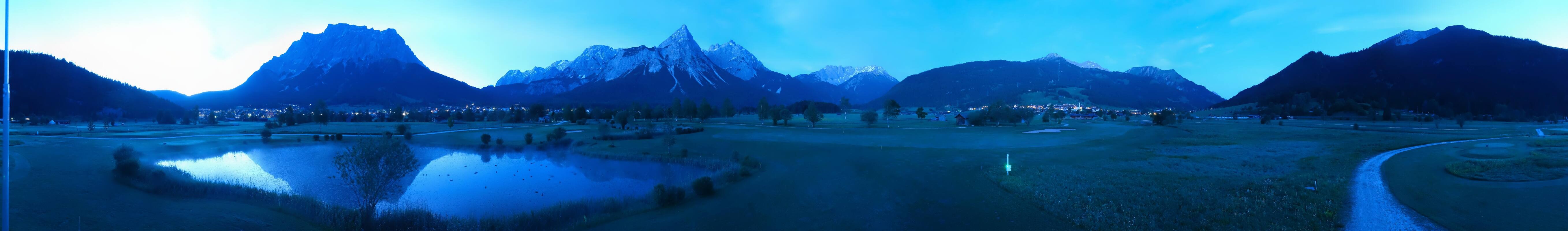 Archiv Foto Webcam Golfclub Zugspitze-Tirol Ehrwald-Lermoos