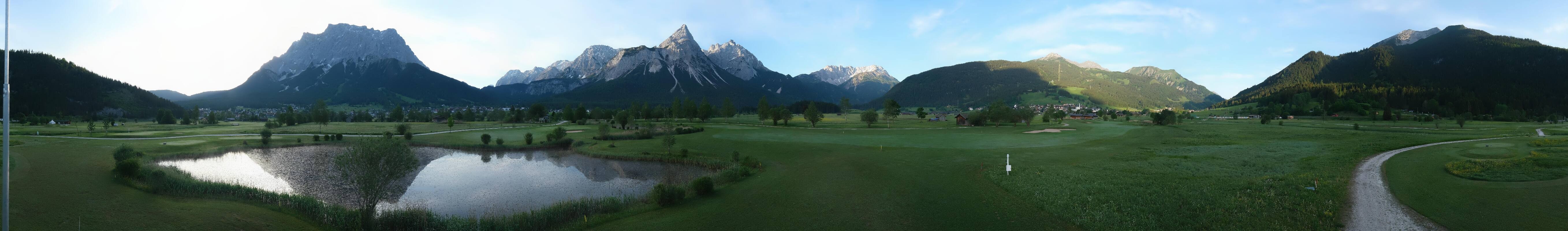Archiv Foto Webcam Golfclub Zugspitze-Tirol Ehrwald-Lermoos