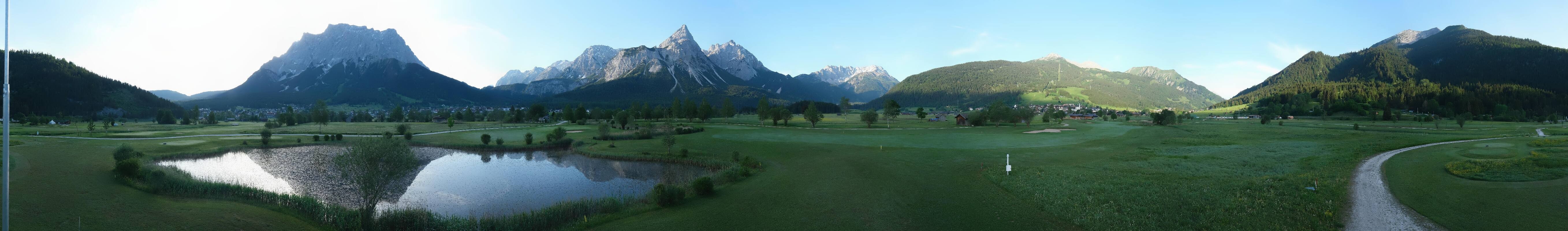 Archiv Foto Webcam Golfclub Zugspitze-Tirol Ehrwald-Lermoos