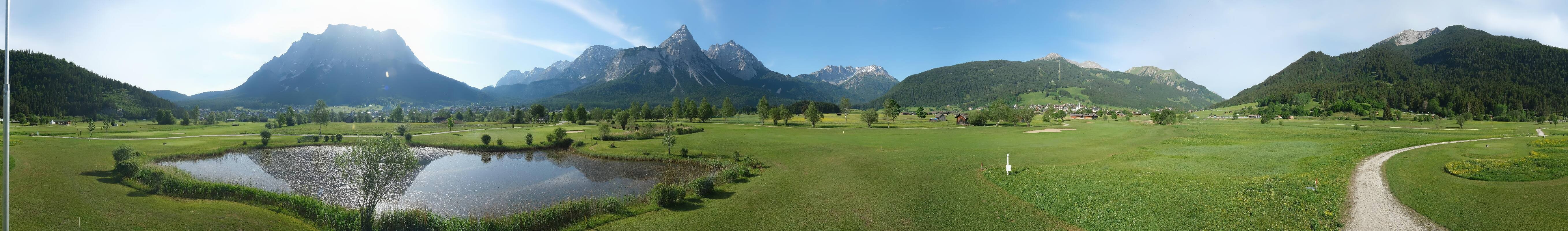 Archiv Foto Webcam Golfclub Zugspitze-Tirol Ehrwald-Lermoos