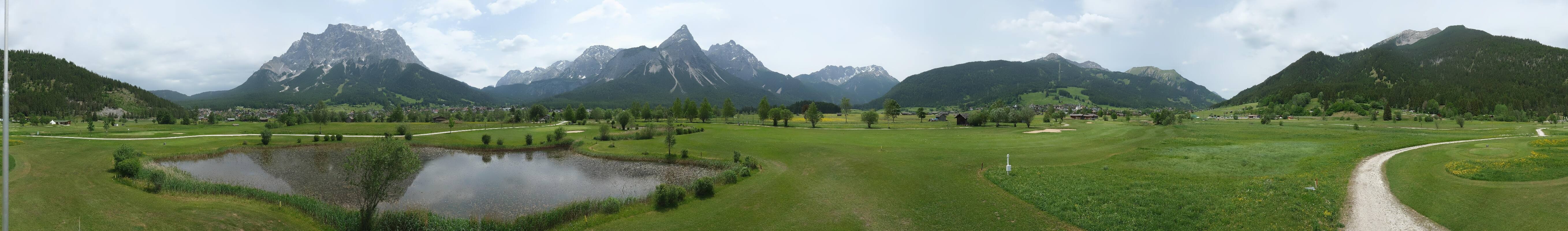 Archiv Foto Webcam Golfclub Zugspitze-Tirol Ehrwald-Lermoos