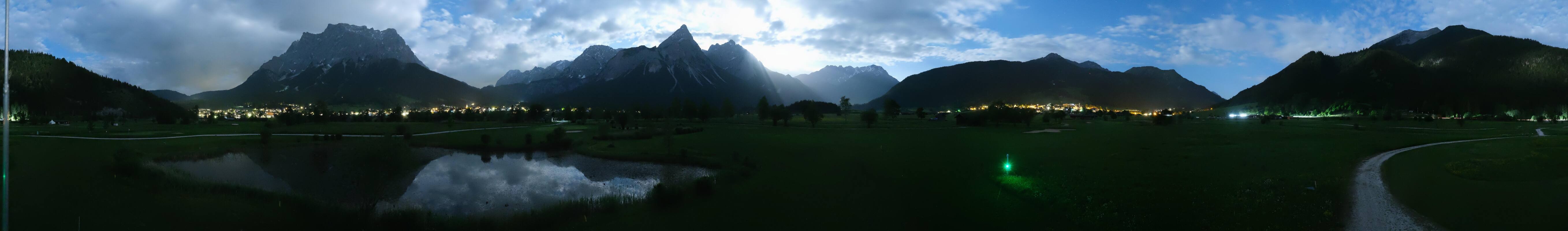 Archiv Foto Webcam Golfclub Zugspitze-Tirol Ehrwald-Lermoos