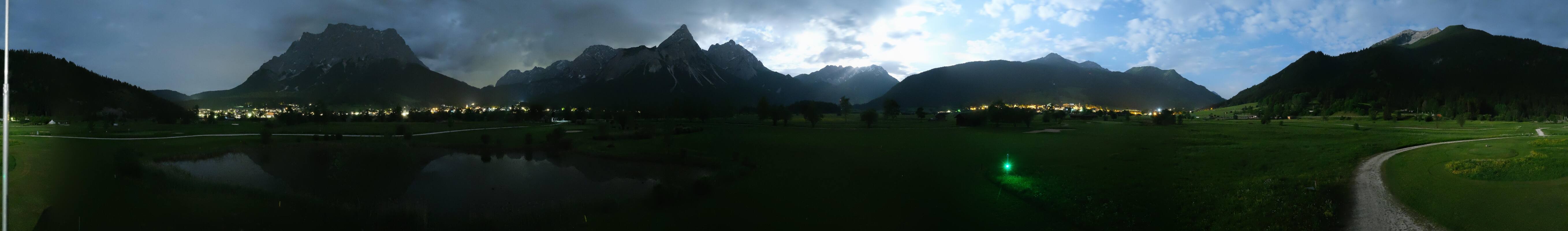 Archiv Foto Webcam Golfclub Zugspitze-Tirol Ehrwald-Lermoos