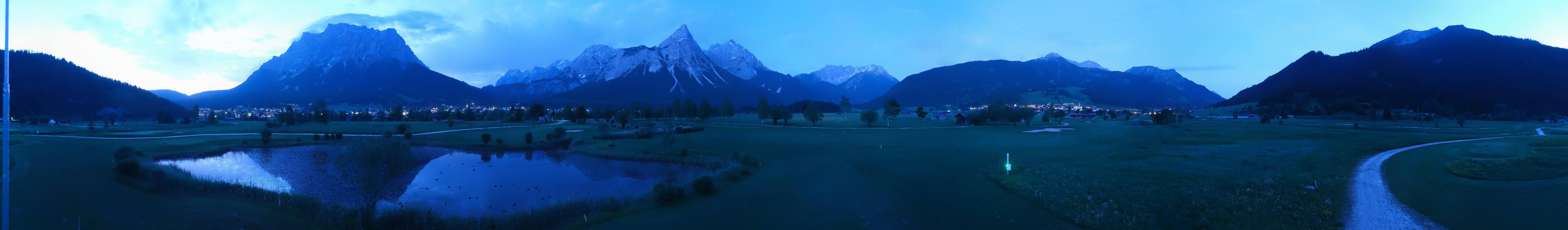 Archiv Foto Webcam Golfclub Zugspitze-Tirol Ehrwald-Lermoos