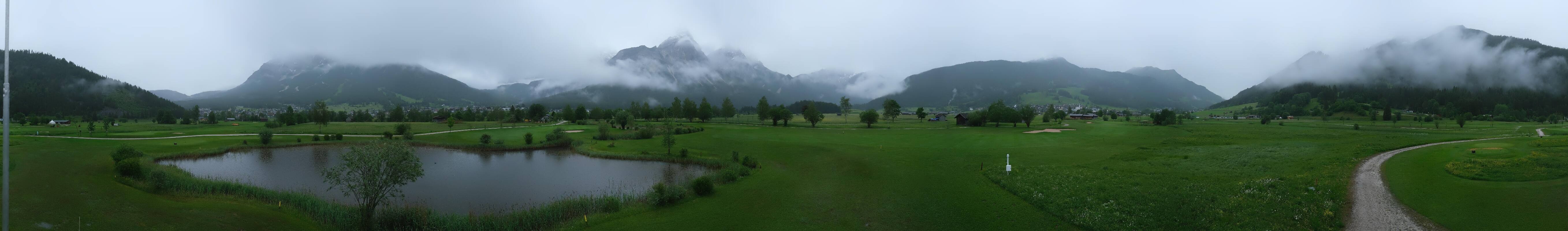 Archiv Foto Webcam Golfclub Zugspitze-Tirol Ehrwald-Lermoos