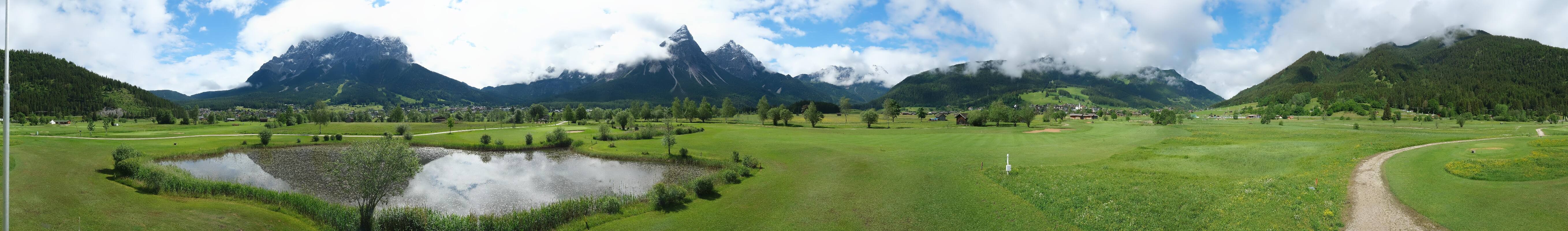 Archiv Foto Webcam Golfclub Zugspitze-Tirol Ehrwald-Lermoos