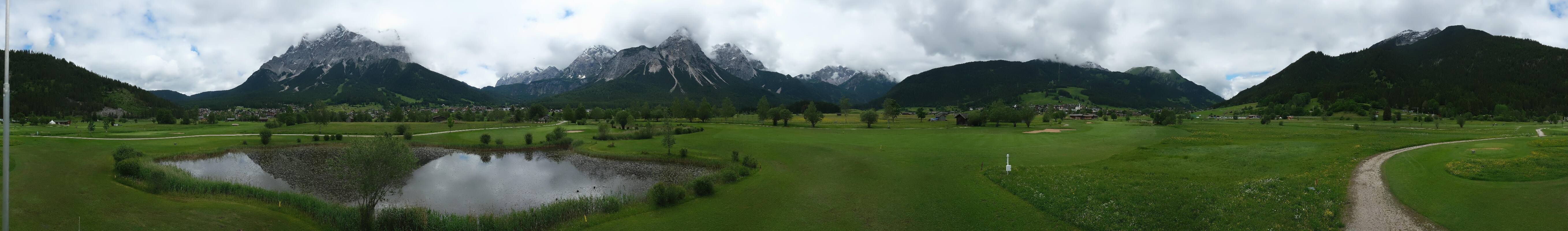 Archiv Foto Webcam Golfclub Zugspitze-Tirol Ehrwald-Lermoos