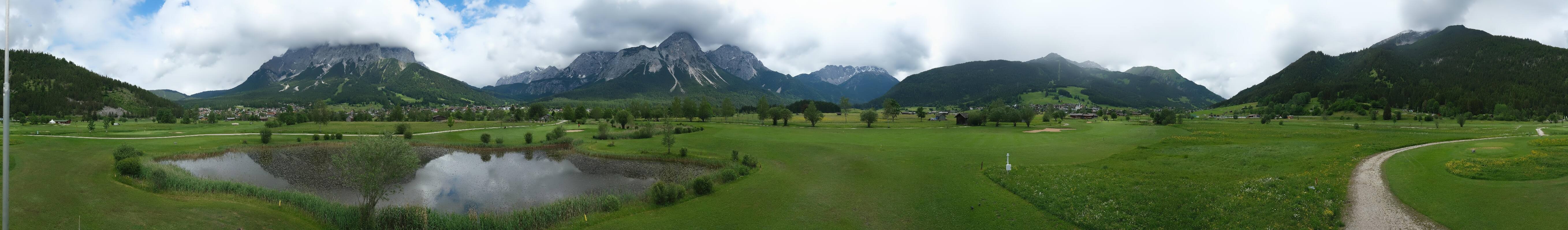 Archiv Foto Webcam Golfclub Zugspitze-Tirol Ehrwald-Lermoos