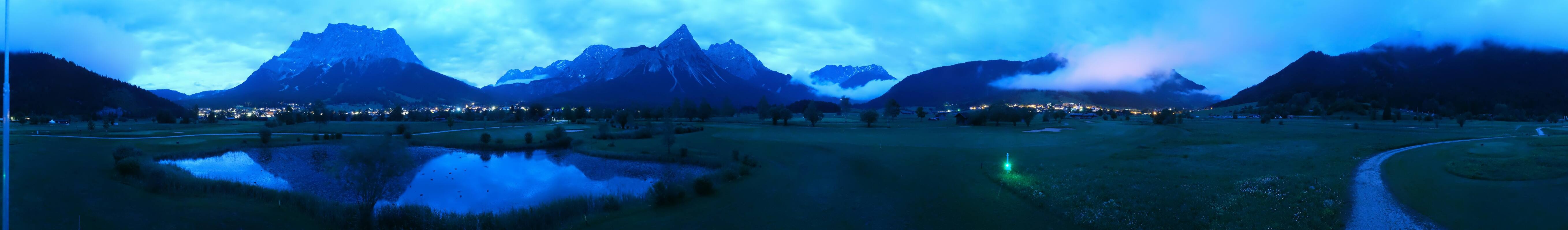 Archiv Foto Webcam Golfclub Zugspitze-Tirol Ehrwald-Lermoos