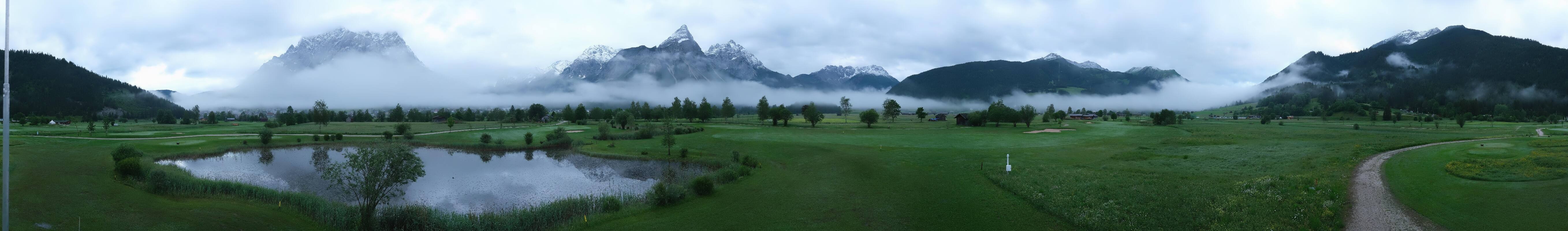 Archiv Foto Webcam Golfclub Zugspitze-Tirol Ehrwald-Lermoos