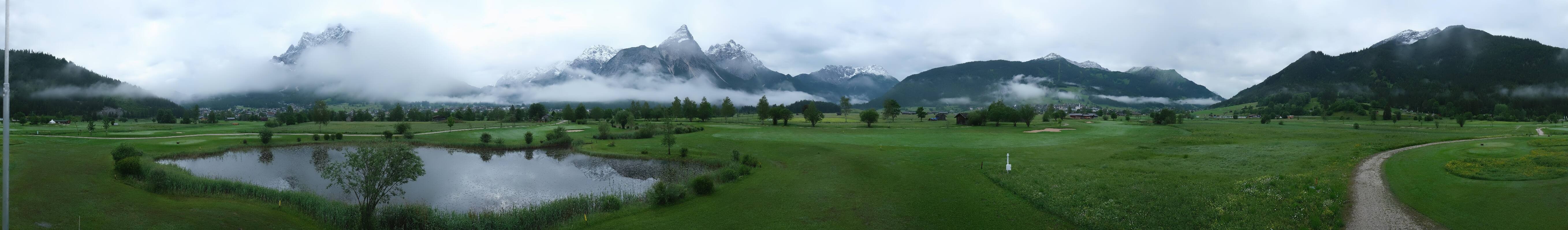 Archiv Foto Webcam Golfclub Zugspitze-Tirol Ehrwald-Lermoos