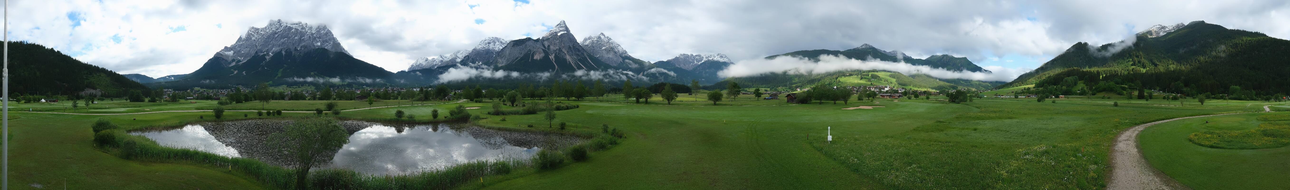 Archiv Foto Webcam Golfclub Zugspitze-Tirol Ehrwald-Lermoos