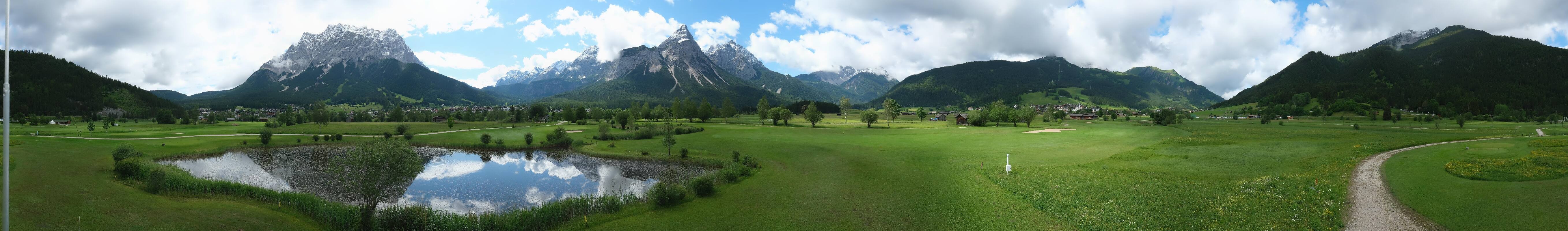 Archiv Foto Webcam Golfclub Zugspitze-Tirol Ehrwald-Lermoos