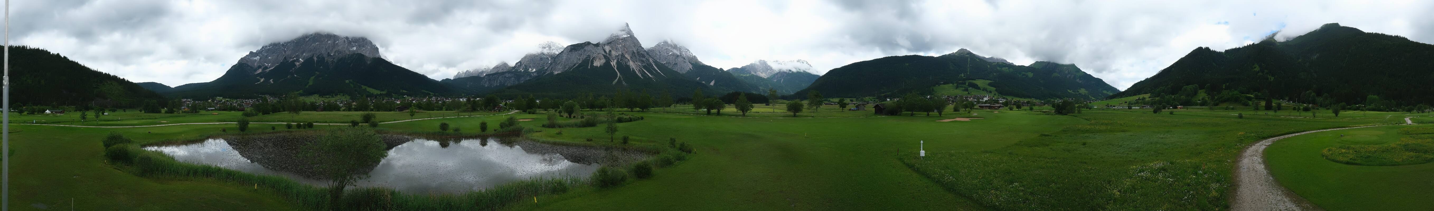 Archiv Foto Webcam Golfclub Zugspitze-Tirol Ehrwald-Lermoos