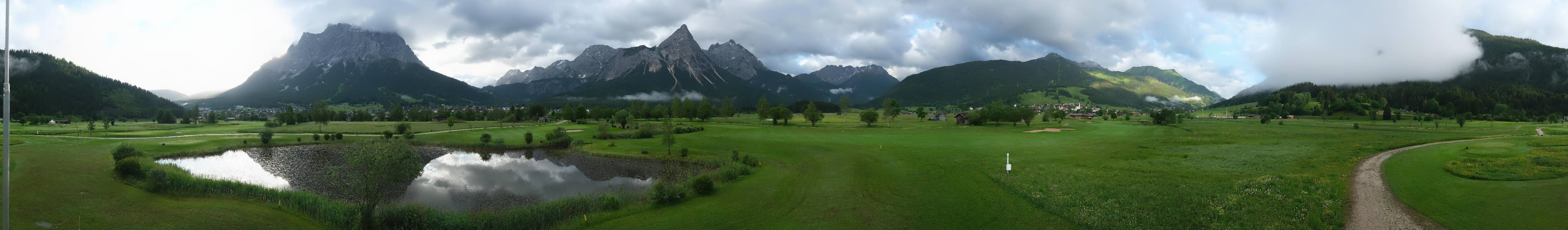 Archiv Foto Webcam Golfclub Zugspitze-Tirol Ehrwald-Lermoos