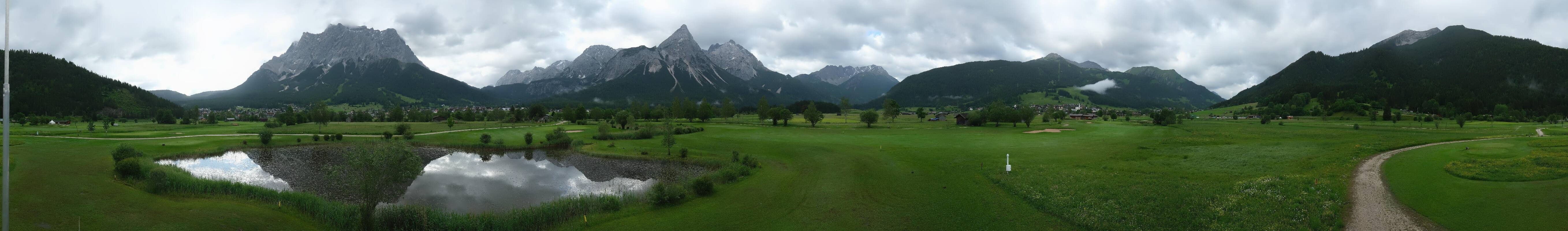 Archiv Foto Webcam Golfclub Zugspitze-Tirol Ehrwald-Lermoos