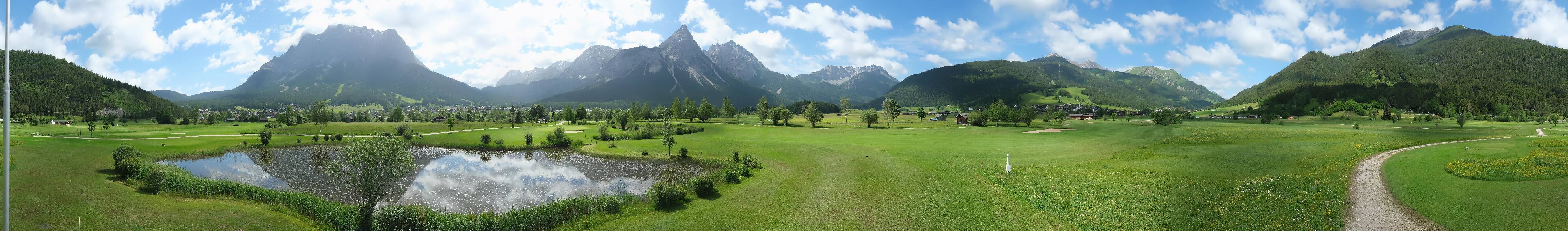 Archiv Foto Webcam Golfclub Zugspitze-Tirol Ehrwald-Lermoos