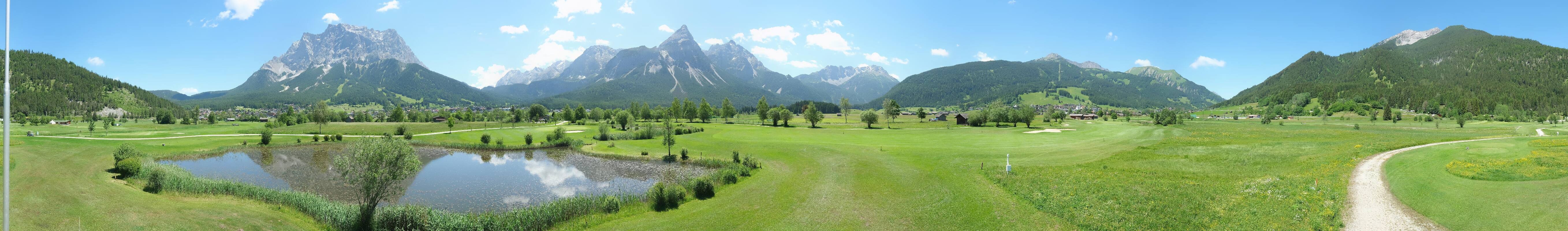 Archiv Foto Webcam Golfclub Zugspitze-Tirol Ehrwald-Lermoos