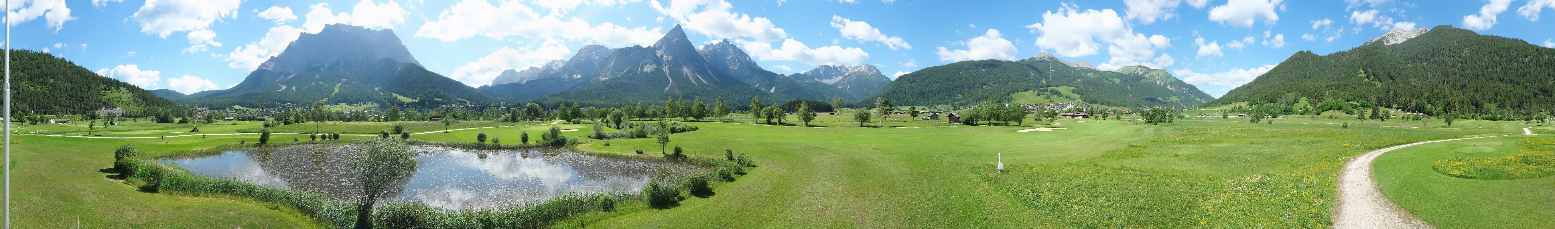 Archiv Foto Webcam Golfclub Zugspitze-Tirol Ehrwald-Lermoos