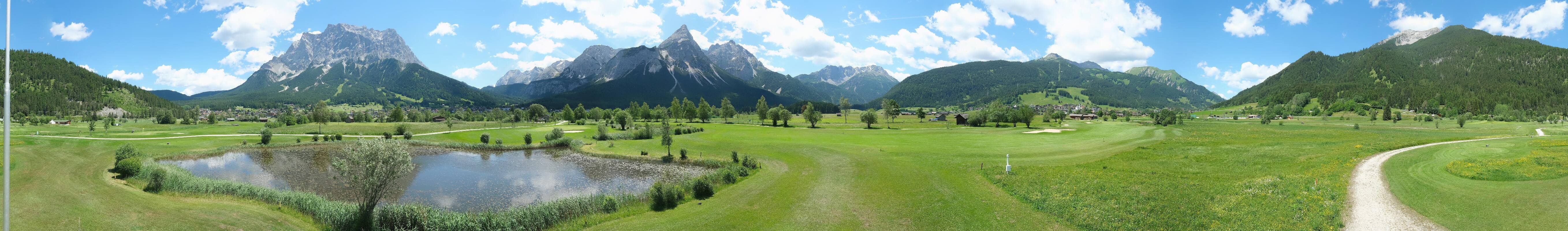 Archiv Foto Webcam Golfclub Zugspitze-Tirol Ehrwald-Lermoos